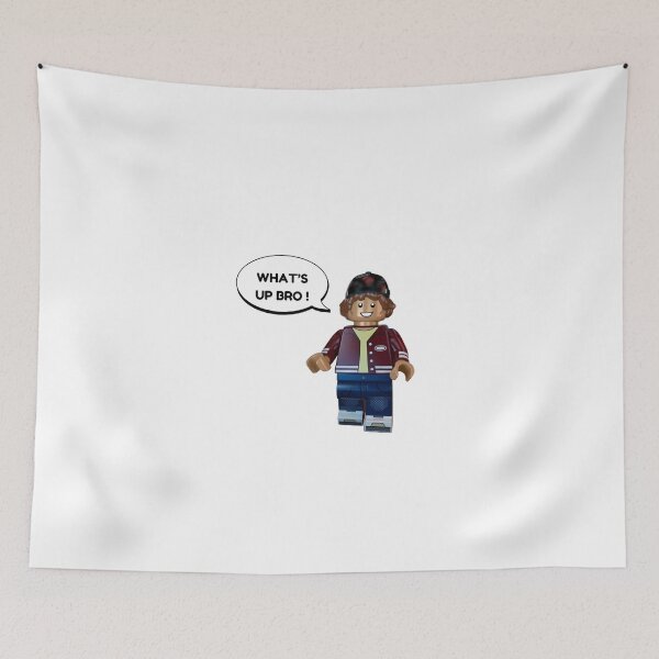 Item preview, What's up Bro! - Funny Lego Man designed and sold by Bella-Bear.