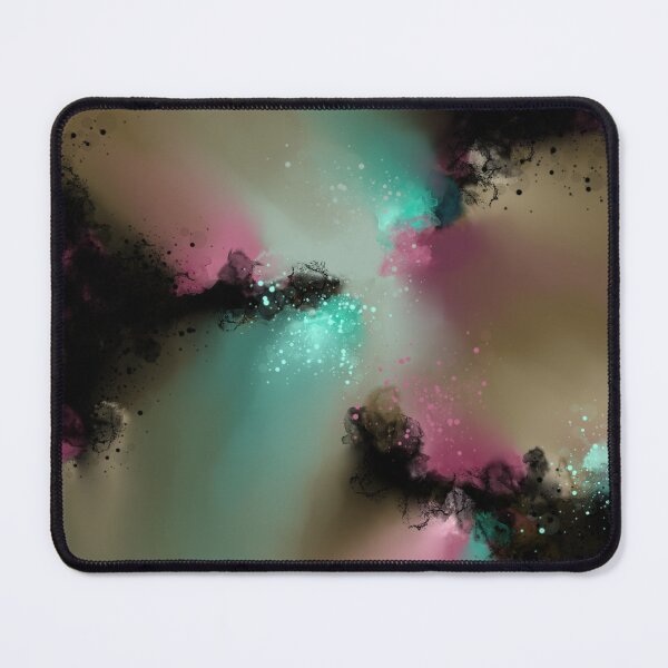 Item preview, Ethereal Burst - Turquoise Magenta Abstract designed and sold by Joey Santiago.