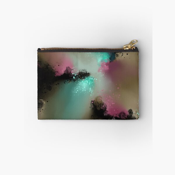 Item preview, Ethereal Burst - Turquoise Magenta Abstract designed and sold by Joey Santiago.
