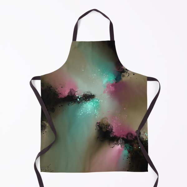 Item preview, Ethereal Burst - Turquoise Magenta Abstract designed and sold by Joey Santiago.