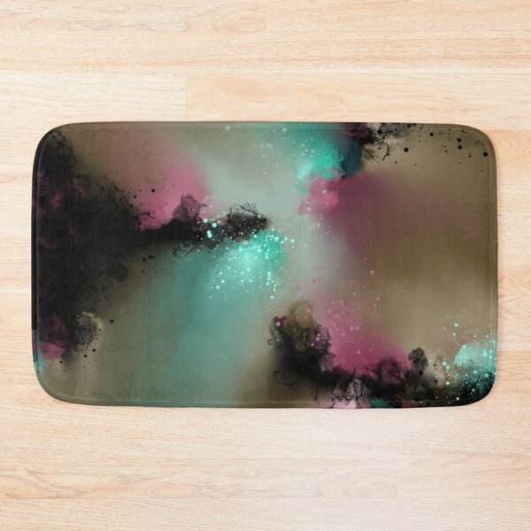 Item preview, Ethereal Burst - Turquoise Magenta Abstract designed and sold by Joey Santiago.