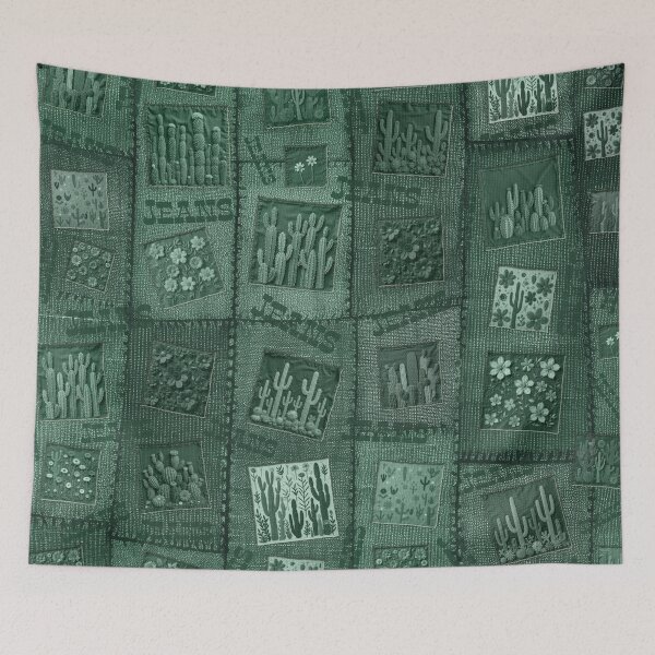 Item preview, Cowboy Pattern V35 Green designed and sold by LuCancio23.