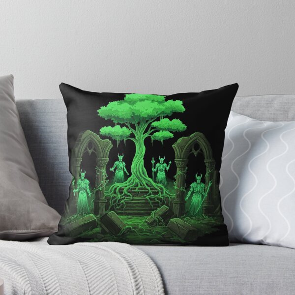 Item preview, Enchanted Tree Among Ruins designed and sold by PixCthulhu.
