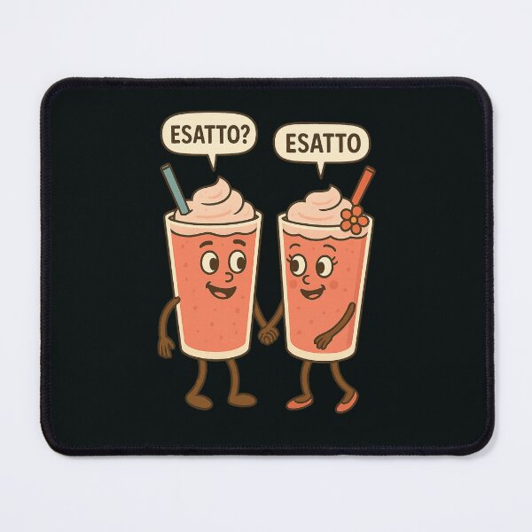 Item preview, Smoothie Couple – Cute Cartoon Love Design designed and sold by Esatto Style.