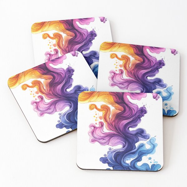 Item preview, Summertime Vibes - Mystical Ink Flows 1 designed and sold by SparroCreative.