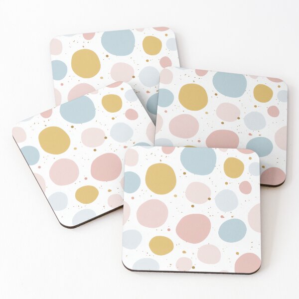 Item preview, Soft Pastel Circle Minimalist Seamless Pattern designed and sold by Moisky Patterns.