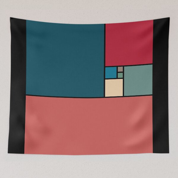 Item preview, Fibonacci Squares v.2 designed and sold by x1brett.