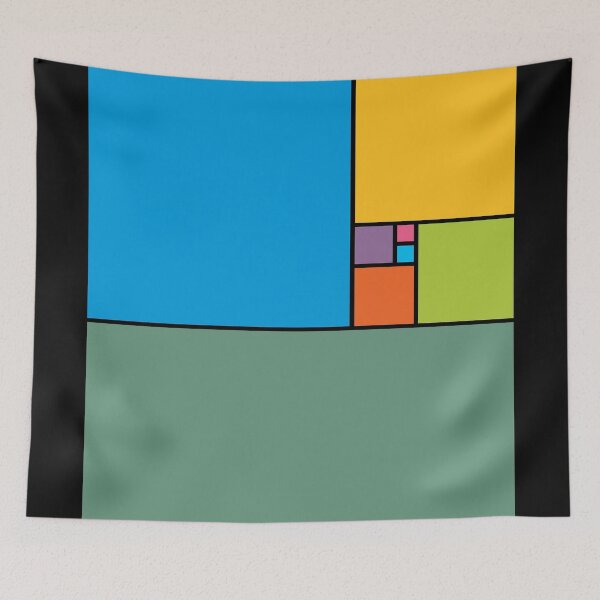 Item preview, Fibonacci Squares v.1 designed and sold by x1brett.