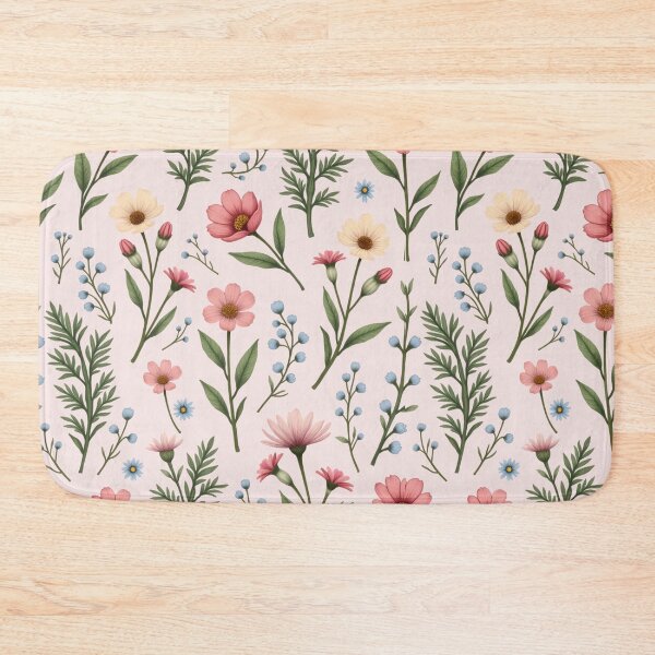 Item preview, Wildflowers and Delicate Leaves Design designed and sold by PrintandJoy.