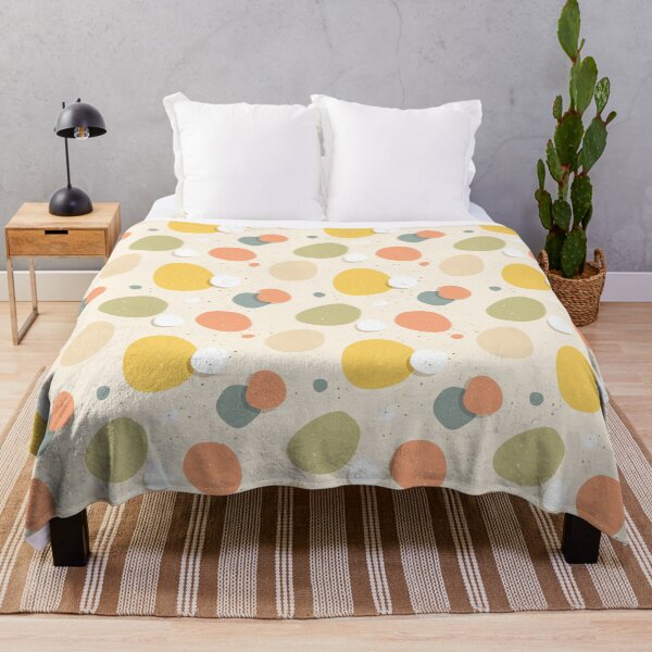 Item preview, Warm Organic Dots Minimalist Seamless Pattern designed and sold by Moisky Patterns.