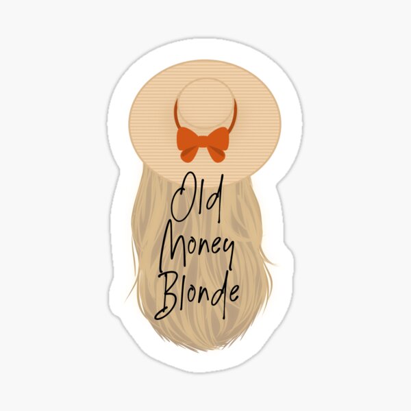 Item preview, Old Money Blonde designed and sold by WheelandFeels.
