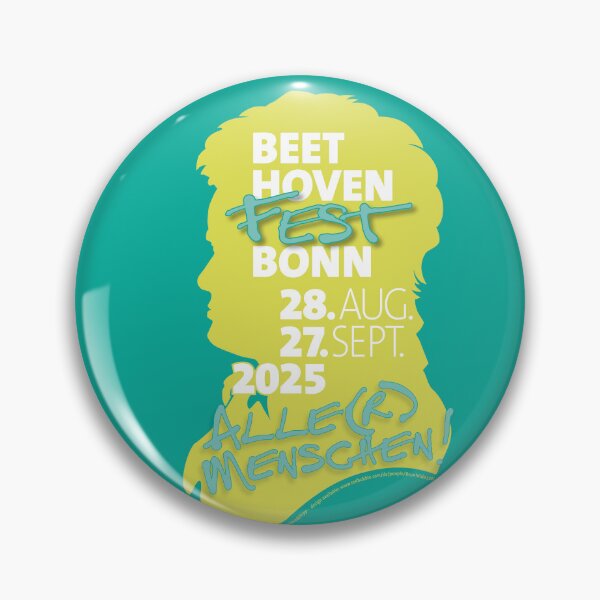 Item preview, Ludwig van Beethoven - Bonn Festival - 28 August to 27 September 2025 - lemon/green designed and sold by Brunhilde1001.