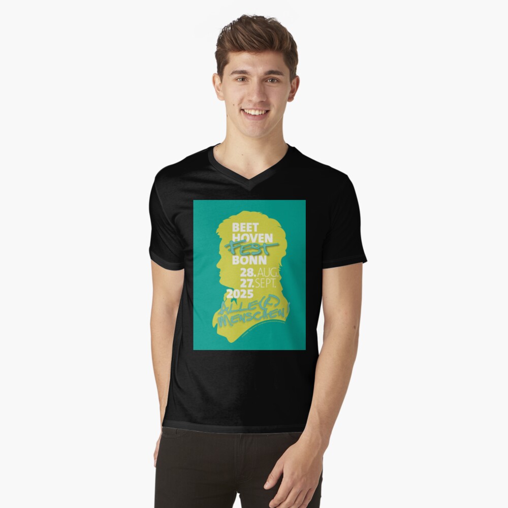 Item preview, T-Shirt mit V-Ausschnitt designed and sold by Brunhilde1001.