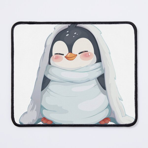 Item preview, Sleepy Penguin Burrito – Cute Cozy Animal Art designed and sold by SteveAllentc.