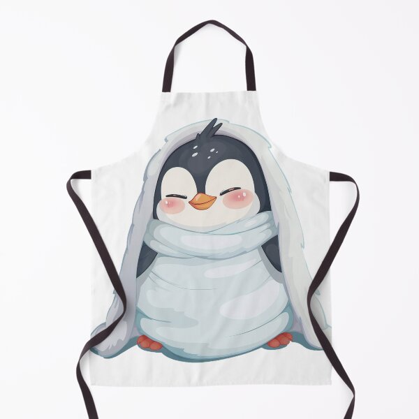 Item preview, Sleepy Penguin Burrito – Cute Cozy Animal Art designed and sold by SteveAllentc.