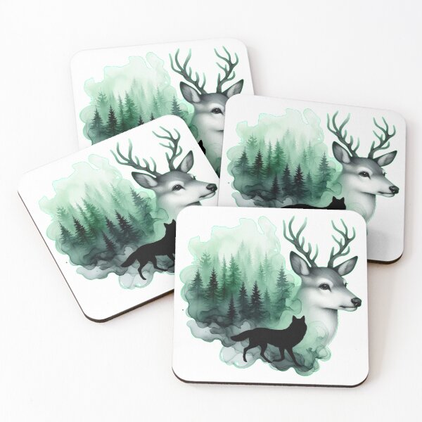 Item preview, Essence of the Wild - The Fallow Deer (V) designed and sold by nature. electrified..