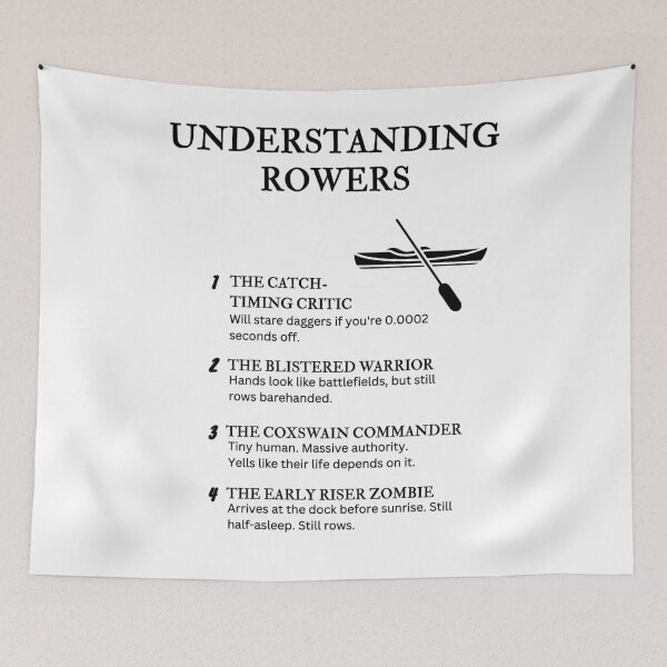 Item preview, Understanding Rowers – Funny Crew Life Definitions designed and sold by PsyFlow35.