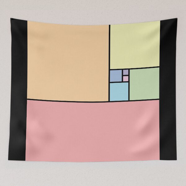 Item preview, Fibonacci Squares v.3 designed and sold by x1brett.