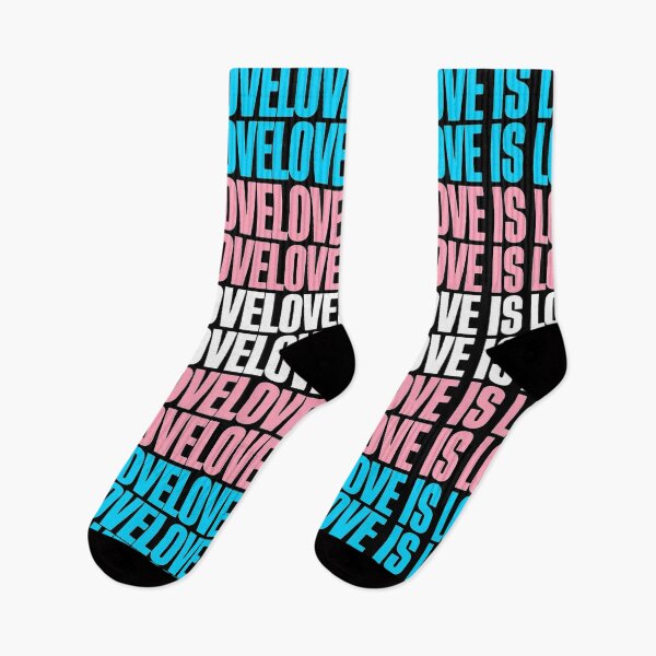 Item preview, LOVE IS LOVE Trans flag designed and sold by KILLIGREW-JACK.