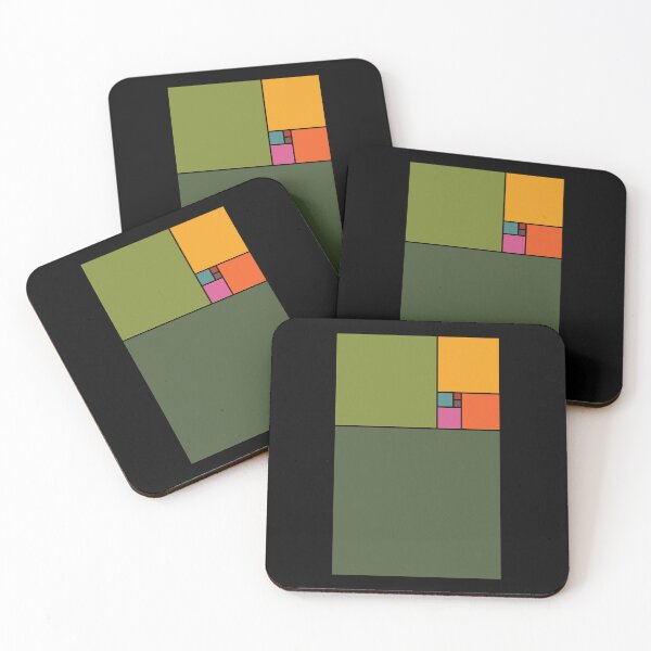 Item preview, Fibonacci Squares v.4 designed and sold by x1brett.
