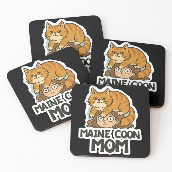Item preview, Majestic Maine Coon Mom – Fluffy Cat Lover Gift – Queen of the House Design designed and sold by Crocozen.