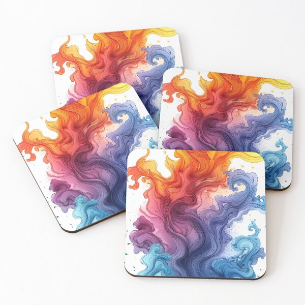 Item preview, Summertime Vibes - Mystical Ink Flows 3 designed and sold by SparroCreative.
