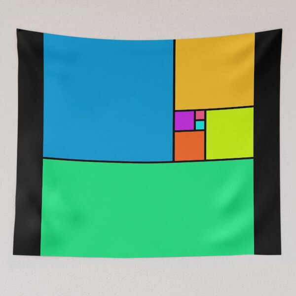 Item preview, Fibonacci Squares v.5 designed and sold by x1brett.
