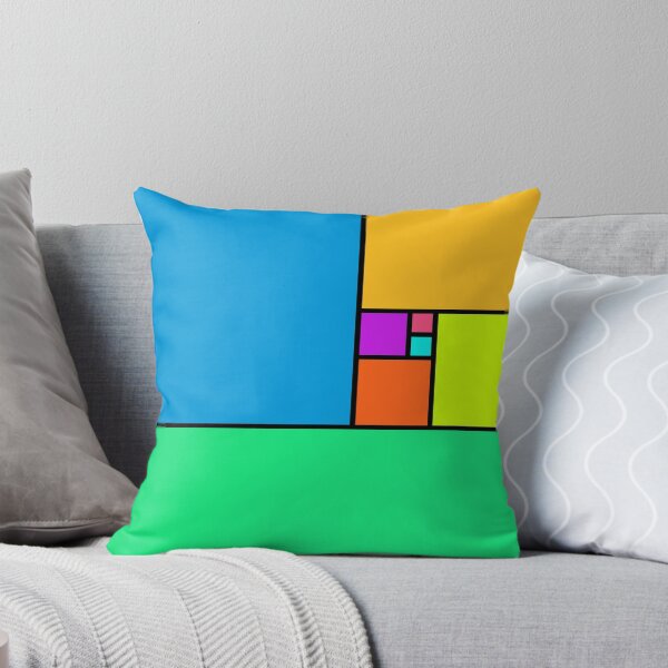 Item preview, Fibonacci Squares v.5 designed and sold by x1brett.