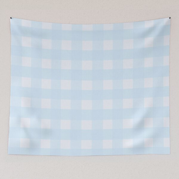 Item preview, Coquette Blue Gingham designed and sold by PrincessPeneloP.