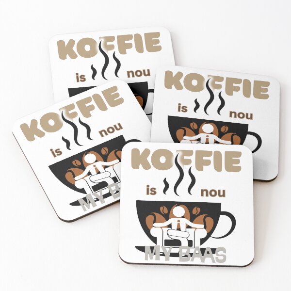Item preview, Koffie is Baas designed and sold by InAfrikaans.