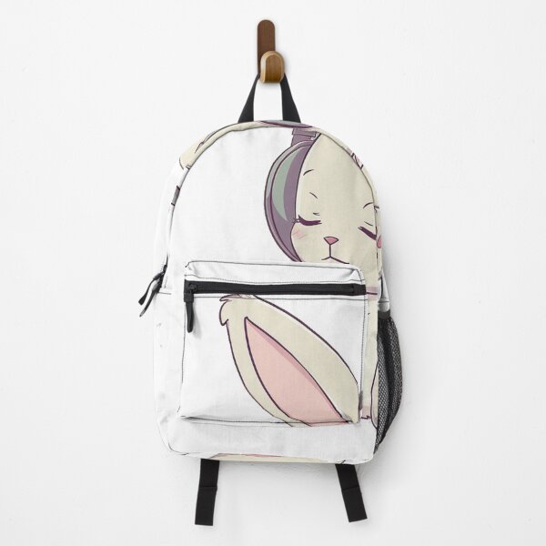 Item preview, Chibi Bunny with Headphones – Music Lover Rabbit Design designed and sold by SteveAllentc.