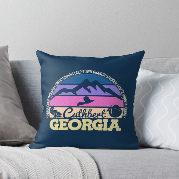 Item preview, Cuthbert Georgia Sunset Retro Vintage Local Pride Logo designed and sold by CRHPOD20.