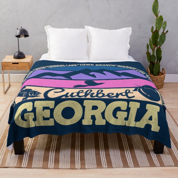 Item preview, Cuthbert Georgia Sunset Retro Vintage Local Pride Logo designed and sold by CRHPOD20.
