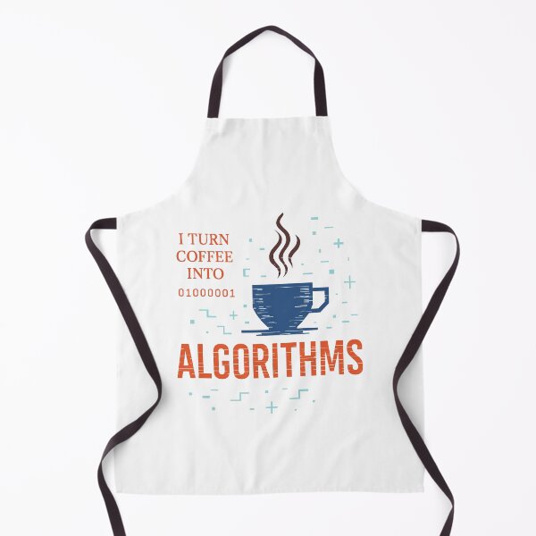 Item preview, I Turn Coffee Into Algorithms – Tech & Coffee Lovers Design designed and sold by Manyface Artistry.