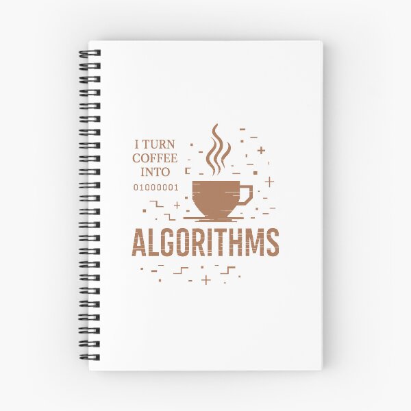 Item preview, I Turn Coffee Into Algorithms – Tech & Coffee Lovers Design designed and sold by Manyface Artistry.