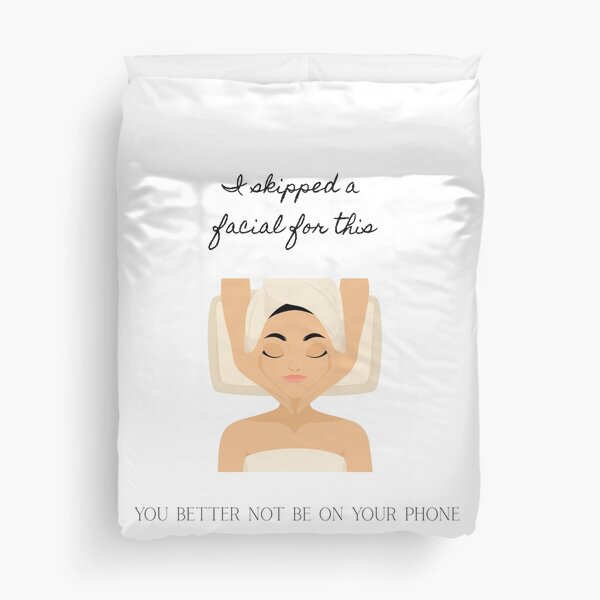 Item preview, I skipped a Facial for This designed and sold by JoieByLise.