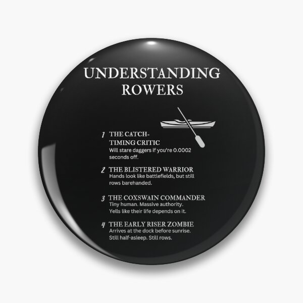Item preview, Understanding Rowers – Funny Crew Life Definitions – Black designed and sold by PsyFlow35.