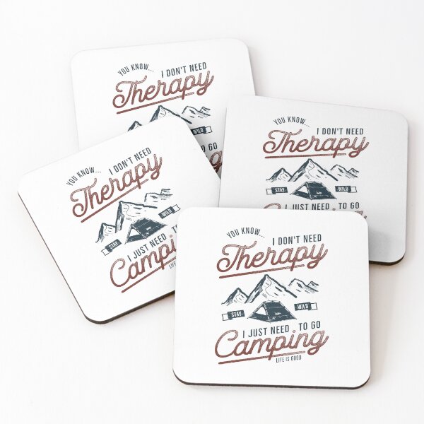 Item preview, Therapy Camping designed and sold by VibeTCreations.