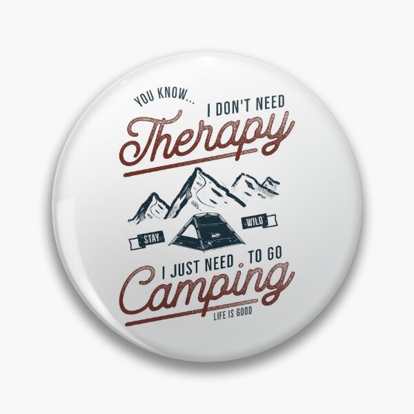 Item preview, Therapy Camping designed and sold by VibeTCreations.
