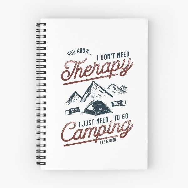 Item preview, Therapy Camping designed and sold by VibeTCreations.