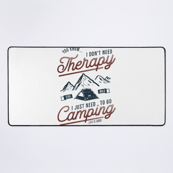 Item preview, Therapy Camping designed and sold by VibeTCreations.