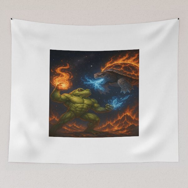 Item preview, Toad vs Turtle designed and sold by quantum X.