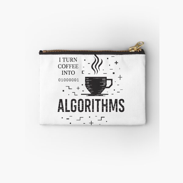 Item preview, I Turn Coffee Into Algorithms – Tech & Coffee Lovers Design designed and sold by Manyface Artistry.
