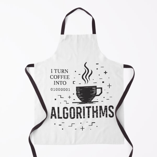 Artikelvorschau, Ich verwandle Kaffee in Algorithmen – Tech & Coffee Lovers Design entworfen und verkauft von Manyface Artistry.