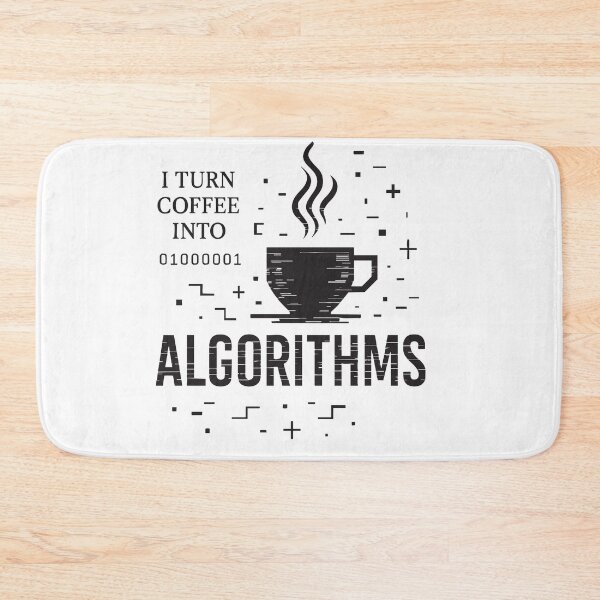 Item preview, I Turn Coffee Into Algorithms – Tech & Coffee Lovers Design designed and sold by Manyface Artistry.