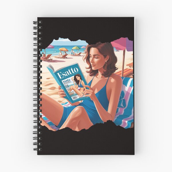 Item preview, Girl on the beach - Chill Summer Vibes with Italian Style designed and sold by Esatto Style.