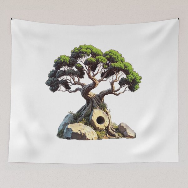 Item preview, Bonsai Green designed and sold by MADandSANE-MArt.