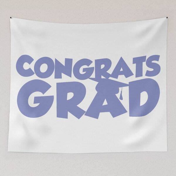 Item preview, Congrats Grad Pastel Purple designed and sold by Designed By Rachel.