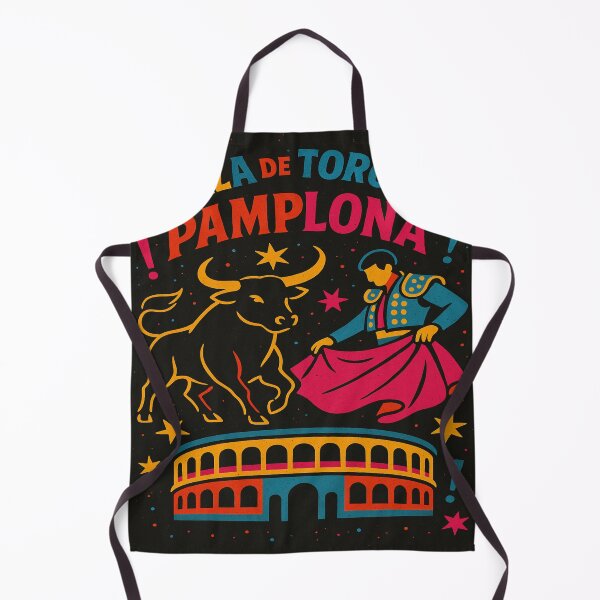 Item preview, Plaza de Toros de Pamplona – Bold Pop Art Bullfight Design designed and sold by StudioCultura.