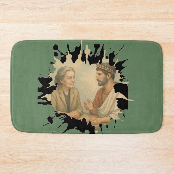 Item preview, Marguerite talks with Adriano designed and sold by painterfrank.